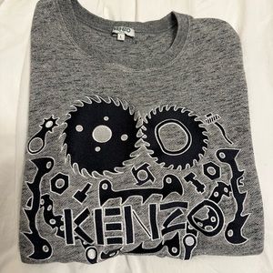 KENZO PARIS - Grey Crewneck sweatshirt